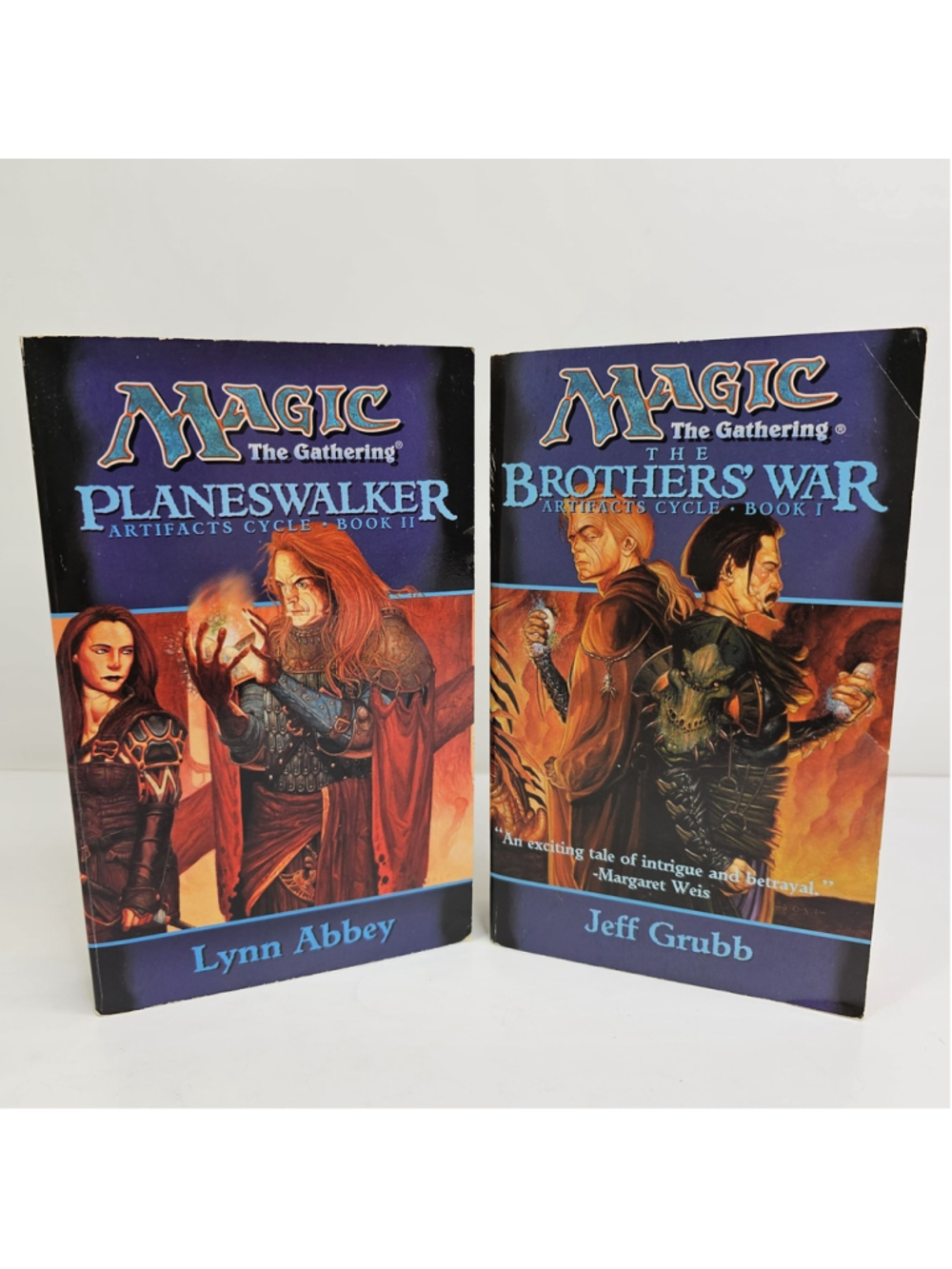 The Brothers' War Artifacts Cycle Book I Jeff Grubb 1998 & Planeswalker Book II